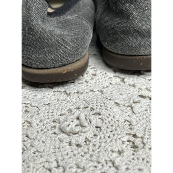 Keen Sienna Gray Mary Jane Shoes Canvas Women’s 10 Slip On Flats Casual Comfort - Picture 4 of 10